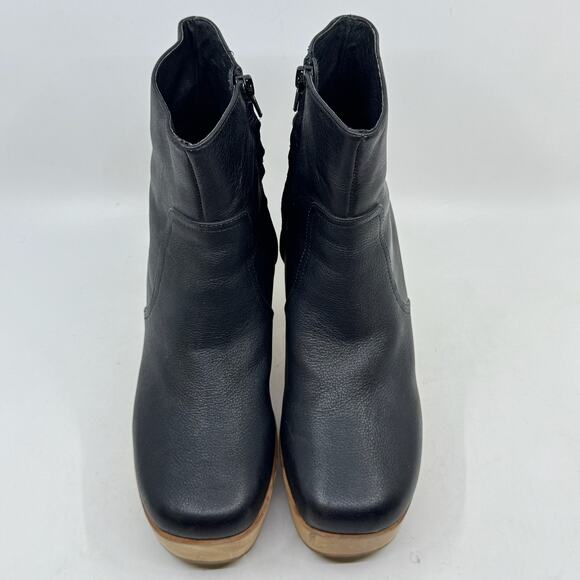 CHARLOTTE STONE Paz Clog Boot in Black - Picture 5 of 12